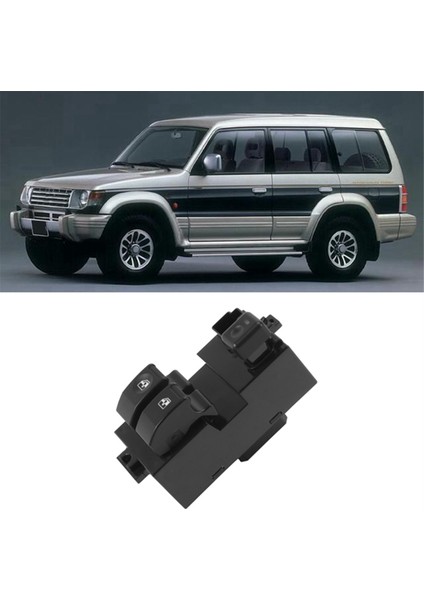 2pcs MB78192 Mitsubishi Pajero Için Araç Elektrikli Pencere Cam Kaldırma Anahtarı 1994-1999 (Yurt Dışından) indirimleri