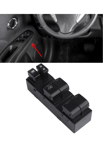 Araba Ön Sol Pencere Kontrol Anahtarı Pencere Cam Kaldırıcı Düğmesi 25401-3AA1B Nissan Versa 2012-2019 (Yurt Dışından) fiyatları