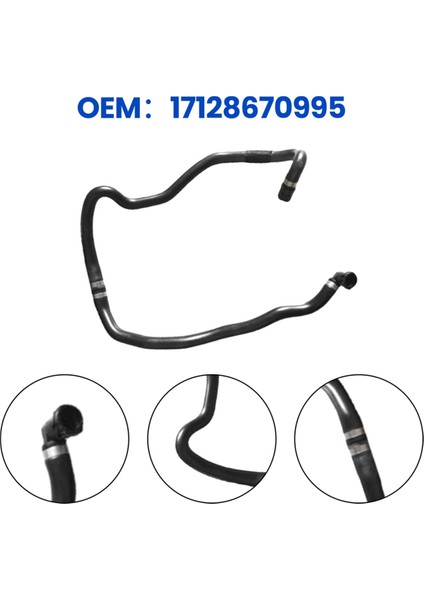 17128670995 Otomatik Parçalar Motor Radyatör Soğutucu Hortumu Bmw G30 F90 G31 G32 G11 G12 Soğutucu Hortum Hortum Su Borusu (Yurt Dışından) modelleri