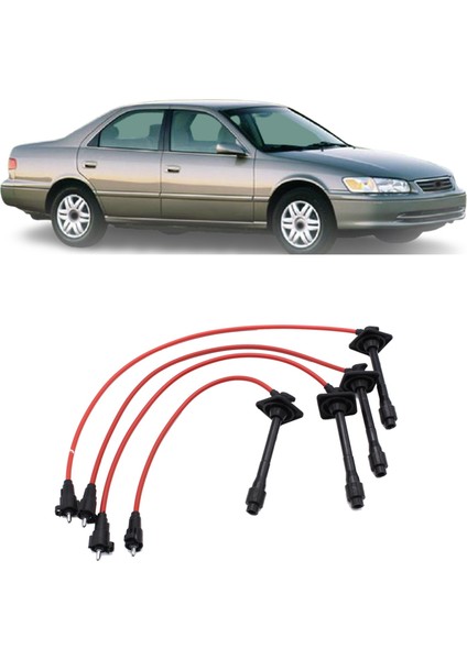 1997-2001 Için Ayarlanan Kontak Buji Kabloları Toyota Camry Soara Rav4 2.2l 9091922386 (Yurt Dışından) fiyatları