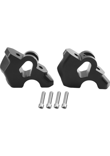 Motosiklet Gideri Yükseltici Sürükleme Kolu Çubuğu Kelepçesi Bmw R1300GS R 1300 Gs 2024- (Siyah) Için Adaptör Genişletme (Yurt Dışından)