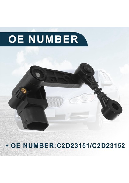 Yeni Yüksek Kaliteli Araba Gövdesi Yükseklik Sensörü 8W83-3C279-AG C2D23151 Jaguar Xf Xfr X250 2009-2015 Otomobil Parçaları Için C2D23152 (Yurt Dışından)