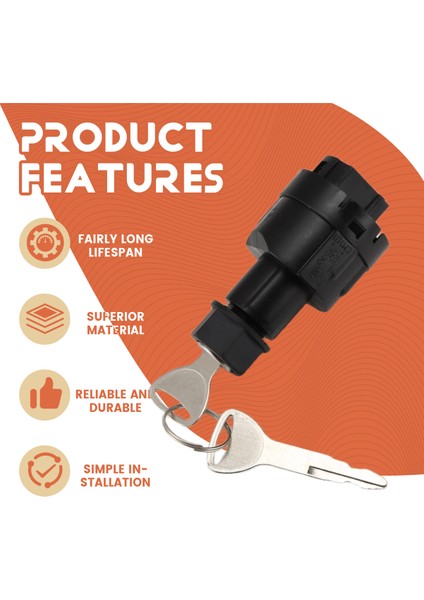 57590-23333-71 Toyota Forklıft 4p Kontak Anahtarı Kilit Silindiri Için 2 Anahtarlı Kontak Anahtarı (Yurt Dışından) fırsatları