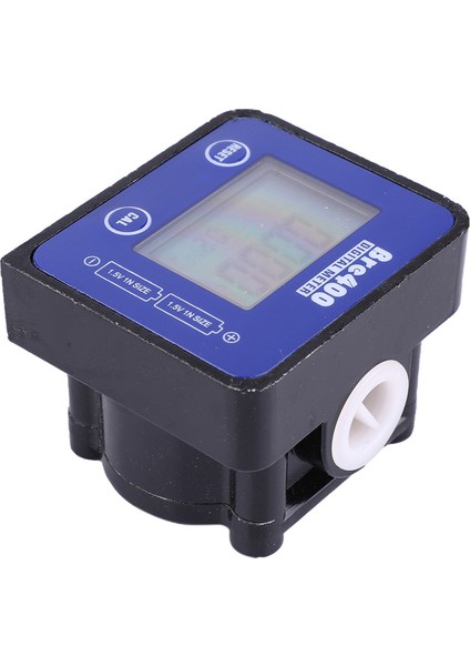 Dijital Sayacı Yüksek Doğruluk Akış Primeti Gösterge Kimyasallar Için Mavi LCD Ekran Sıvı Su Ultrasonik (Yurt Dışından)