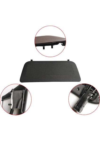 Araba Koltuğu Arka Panel Deri Backrest Depolama Cep Kapağı Bmw 5 6 7 Serisi G30 G38 2018-2023 G12 G32 Siyah (Yurt Dışından) fiyatları