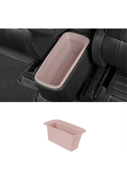 Byd Dolphin Mini / Byd Seagull Için Pembe Araba Arka Depolama Kutusu Organizer Kutu Saklama Kutusu (Yurt Dışından) modelleri