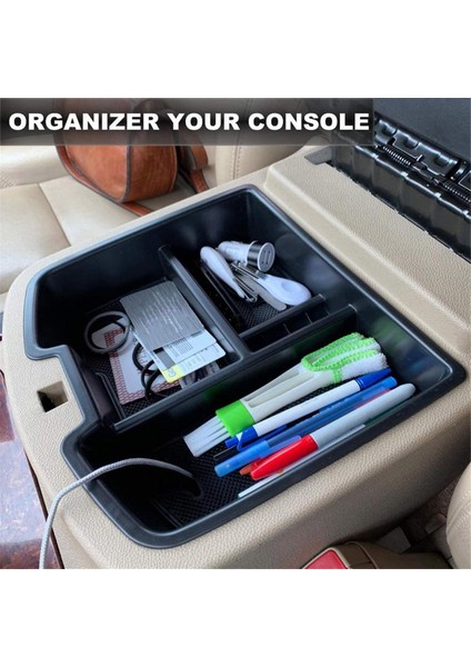 Chevrolet Avalanche Tahoe Silverado Banliyö Için Merkez Konsol Organizatör Depolama Tepsisi 1500 2500 Sierra Pickup (Yurt Dışından) fırsatları