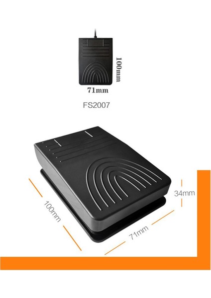 USB Ayak Anahtarı Klavye Pedalı USB Ayak Pedalı Kontrolü Yüksek Hassasiyet Pc Bilgisayar Ofisi Için Tek Kontrol Ayak Pedalı (Yurt Dışından) fiyatları