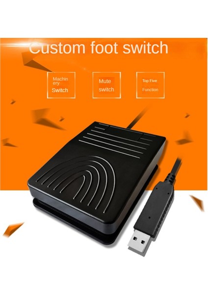 USB Ayak Anahtarı Klavye Pedalı USB Ayak Pedalı Kontrolü Yüksek Hassasiyet Pc Bilgisayar Ofisi Için Tek Kontrol Ayak Pedalı (Yurt Dışından) indirimleri