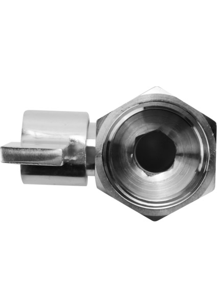 304 Paslanmaz Çelik Mini Top Valfı (1/2 Inç Dişi x Erkek) Npt Ipliği, Su Akışı Regülatörü Kafa Kontrol Vanası (Yurt Dışından) indirimleri