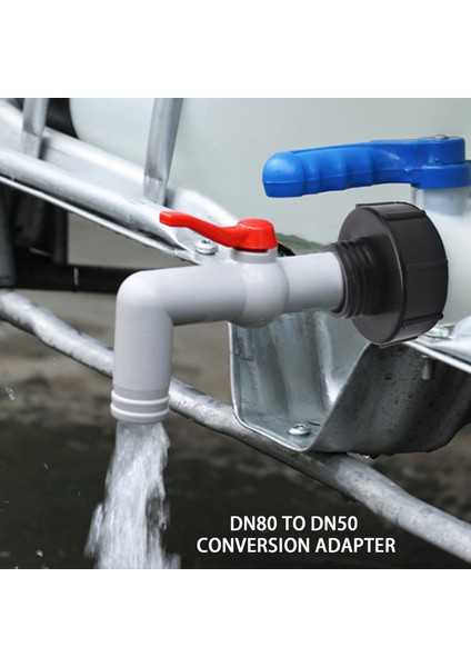 Ibc Adaptörü S100X8 S60X6 Ibc Tank Konektör Adaptörü Değiştirme Bahçe Su Konektörleri (Yurt Dışından) fırsatları