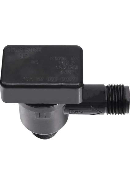 571-VAC-CHK-A Rv Vakum Kesici Çek Valfı, Kampçı Rv Siyah Tank Çek Valfı Siyah (Yurt Dışından) fırsatları
