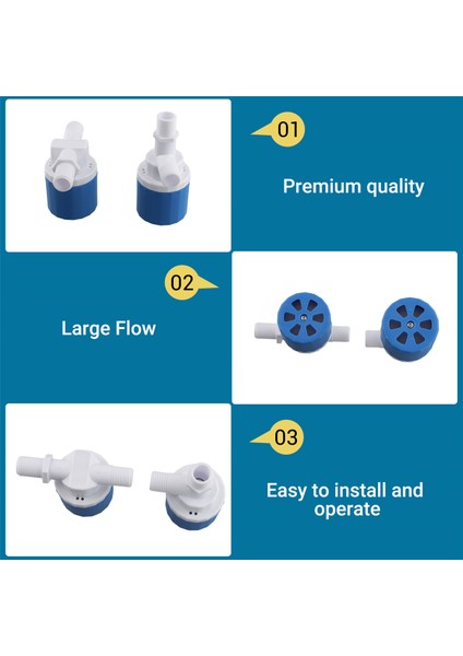 1/2inch Su Deposu Otomatik Su Seviyesi Kontrol Vanası Anahtarı Yatay Giriş Kule Tankına Takılı (Yurt Dışından) fırsatları