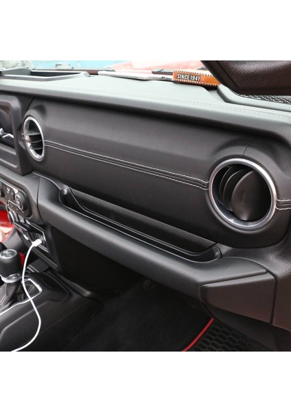 Araba Yolcu Saklama Kutusu Organizatör Jeep Wrangler Için Tepsisi Jl 2018+ Tutamak Aksesuarları Kutusu Iç Pilot Ön (Yurt Dışından) modelleri