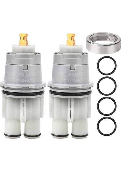 2 Pcs RP46074 Duş Kartuşları Değiştirme 13/14 Serisi Tek Saplı Valf Kartuşu Değiştirme Parçaları Onarım Kiti (Yurt Dışından)