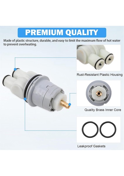 2 Pcs RP46074 Duş Kartuşları Değiştirme 13/14 Serisi Tek Saplı Valf Kartuşu Değiştirme Parçaları Onarım Kiti (Yurt Dışından) fiyatları
