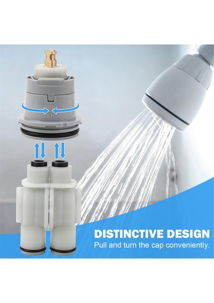 2 Pcs RP46074 Duş Kartuşları Değiştirme 13/14 Serisi Tek Saplı Valf Kartuşu Değiştirme Parçaları Onarım Kiti (Yurt Dışından) fırsatları