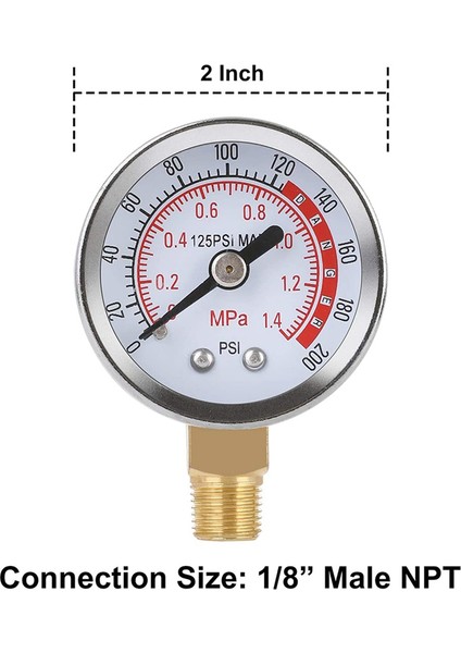 Taşınabilir Taşıma Tankı Için Hava Deposu Onarım Kiti/güvenlik Vanası, Basınç Göçtürü ve 4 Feet Hava Deposu Hortum Montaj Kiti (Yurt Dışından) modelleri