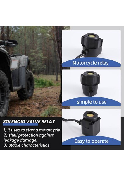 2 Adet Solenoid Valf Rölesi Başlat Gy6 70CC/110CC/650CC/125CC/150CC/150CC Motosiklet Atv Scooter (Yurt Dışından) modelleri