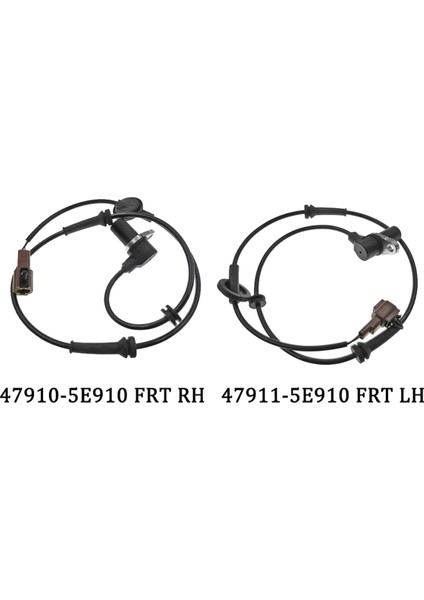 Araba Için Sol + Sağ Tekerlek Hızlı Abs Sensörü Nissan Bluebird 47911-5E910 47910-5E910 (Yurt Dışından) fiyatları