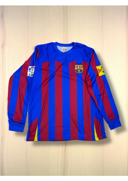 Nostaljik Barcelona Ronaldinho Uzun Kollu Forması fiyatları
