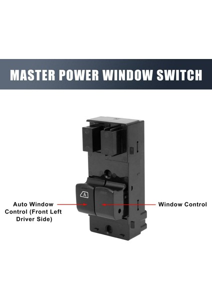 Araba Aksesuarları 25401-JX30A 25401JX30A Nıssan NV200 HR16DE 1.6l L4 Sol 2009-2015 Enerji Penceresi Kaldırıcı Anahtarı (Yurt Dışından) fırsatları