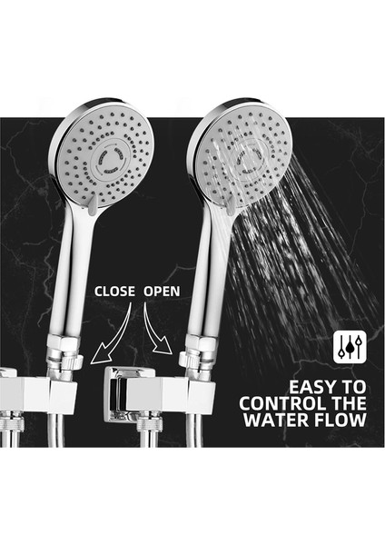 Duş Başlığı Kapat Valf Duş Akış Kontrol Vanası G1/2 Akış Basınç Regülatörü El Duş Bidet Püskürtücü (Yurt Dışından) indirimleri