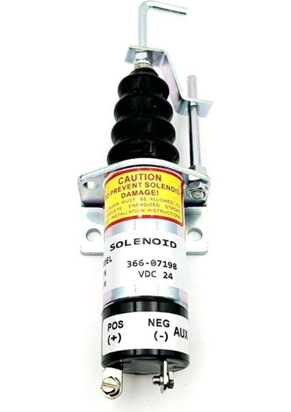 Motorlar Için Yakıt Kapatma Solenoid 366-07198 (24V) Dizel Motor Parçası (Yurt Dışından)