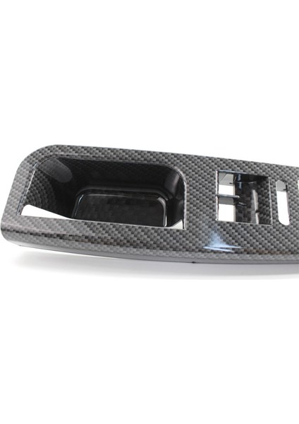 Yan Tutun Karbon Fiber Kapı Pencere Anahtarı Kontrol Paneli Kapak Trimleri Jetta Mk5 Golf Için Çerçeve 5 2005-2009 (Yurt Dışından) indirimleri