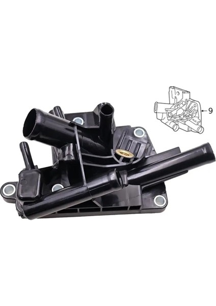 Yeni 110605RB0A Motor Radyatör Soğutucu Su Çıkışı Flanş Flanş Borusu Versa Versa 2017 2018-2022 1.6l 11060-5RB0A (Yurt Dışından) fırsatları