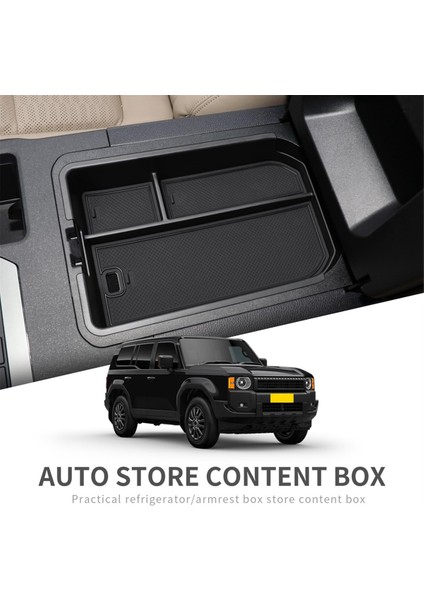 Toyota Land Cruiser Prado LC250 2024 Için Merkez Konsol Organizatörü Iç Kol Tabanı Saklama Kutusu Tepsisi Lhd Ekleme (Yurt Dışından) fırsatları