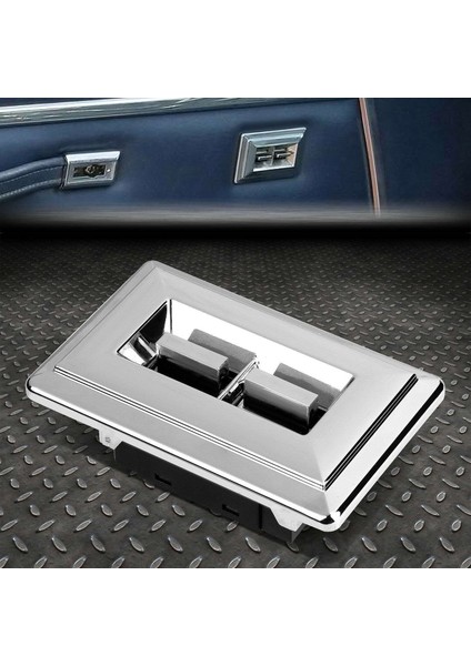 78-91 Kamyonet Için Ana Güç Kapı Penceresi Anahtarı Sürücü Tarafı Gm Chevrolet Gmc Oldsmobile Pontiac Chrome 2 Düğmesi (Yurt Dışından) fiyatları