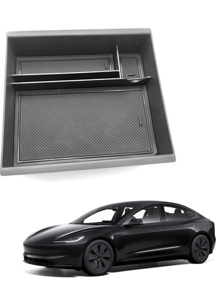 Tesla Model 3 Için Highland 2024 Merkez Konsolu Organizatör Tepsi Saklama Kutusu Aksesuarları, Pürüzsüz Slayt Teknolojisi (Yurt Dışından) modelleri