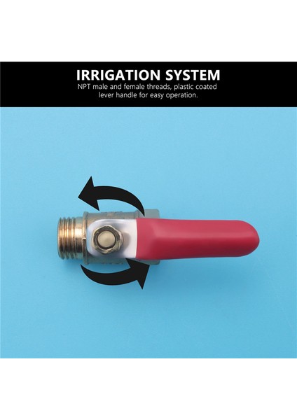 8pcs 1/4 Inç Ağır Hizmet Tipi Pirinç Bilyalı Valf Kapatma Anahtarı Erkek ve Dişi Npt Iplik Boru Bağlantı (Yurt Dışından) indirimleri