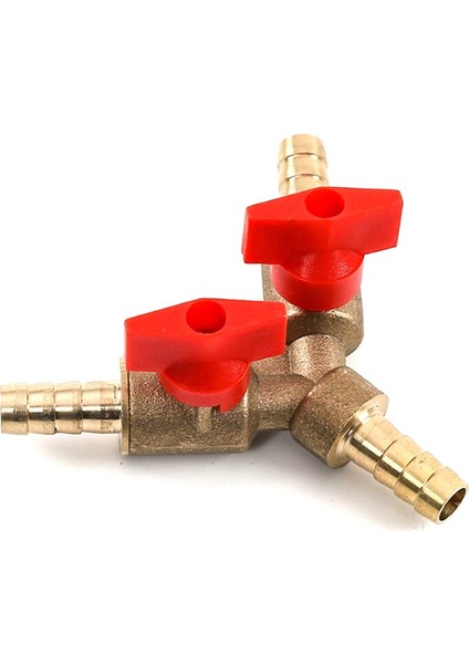 4pcs 3 Yol Kapalı Kalıp Vanası / Valf Kelepçesi Takma Hortum Barb Far Fuel Gaz 8mm Pirinç Y Tip Bahçe Aracı Için (Yurt Dışından) fiyatları