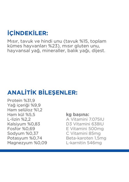 Tavuk Etli Kısırlaştırılmış Yetişkin Kedi Maması 15 Kg