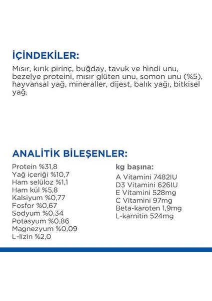 Somonlu Kisirlastirilmis Kedi Mamasi 1,5 kg modelleri