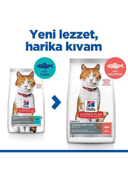 Somonlu Kisirlastirilmis Kedi Mamasi 1,5 kg indirimleri