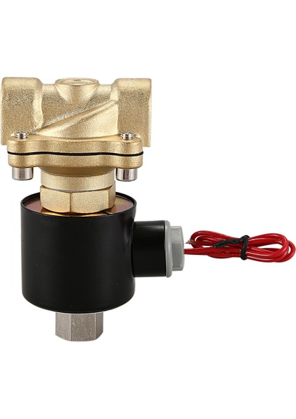 1/2inch DN15 Normalde Açık N/o Pirinç Elektrik Solenoid Valfi 220V Pnömatik Valf Su Yağı Gazı Için (Yurt Dışından)