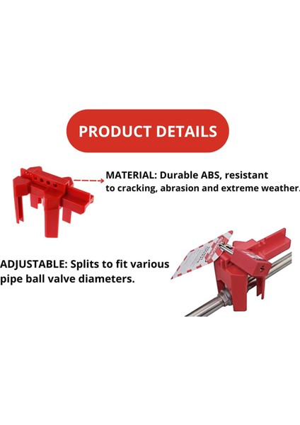 Dış Çap Boru-1/2in-2-1/2in Dış Boru-Tasarım Kazara Aktivasyonu Önler (Yurt Dışından) fırsatları