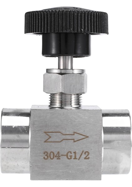 1/2 Inç Bsp Eşit Dişi Iplik Ss 304 Paslanmaz Çelik Akış Kontrolü Kapatış Iğne Valfı (Yurt Dışından)