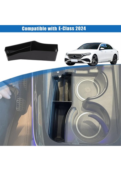 Mercedes Için Orta Konsol Organizatör Tepsisi Benz E Sınıfı W214 2024 Su Kupası Tutucu Saklama Kutusu Aksesuarları (Yurt Dışından) fırsatları
