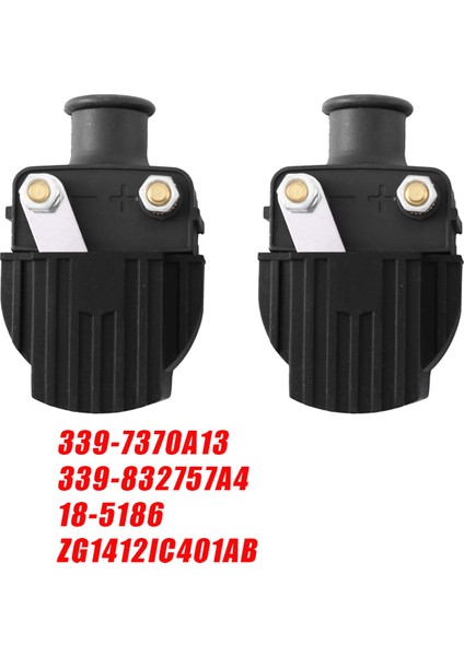2pcs Dışarıda Tekne Ateşleme Bobini 339-832757A Merkür Mariner Için 6-225HP Motor 339-7370A13 339-835757A3 Sierra 18-5186 (Yurt Dışından) modelleri
