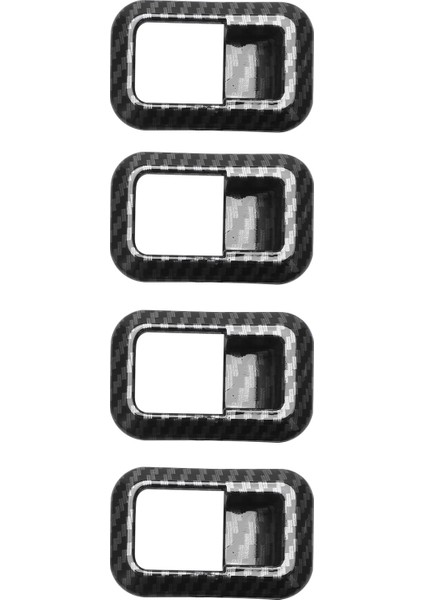 5pcs Araba Otomatik Karbon Fiber Pencere Anahtarı Düğmesi Trim Kapak Çerçevesi Mercedes Benz A B C E Cla Gla Gla Glk ml Gle Sınıfı W204 (Yurt Dışından) fiyatları