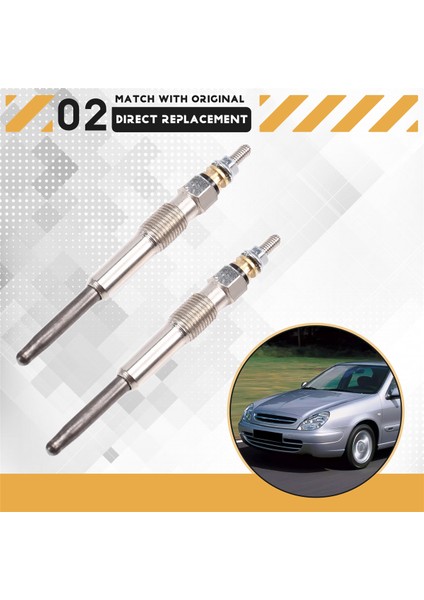 4pcs Motor Glow Fişi 0250202020 Peugeot Için Citroen 1.9d Motor 1994-2000 Dizel Önceden Isıtma Fişi 5962.2Z 9651029880 (Yurt Dışından) fırsatları