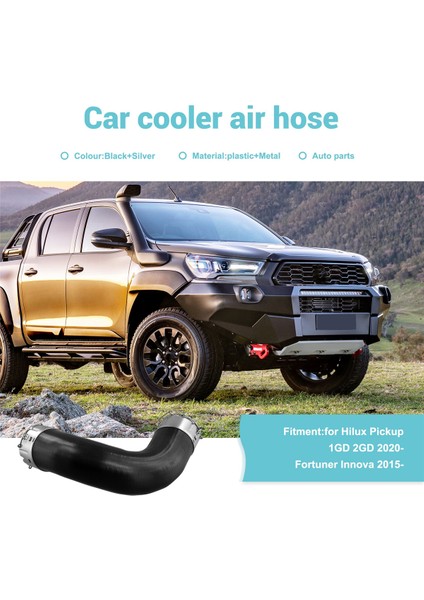 Turboşarj Intercooler Hava Hortumu 173020E021 17302-0E021 Toyota Hılux Pıckup 1gd 2gd 2020- Fortuner Innova 2015- (Yurt Dışından) fırsatları