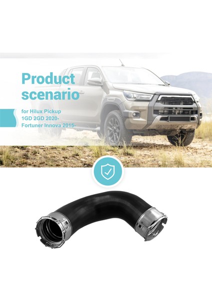 Turboşarj Intercooler Hava Hortumu 173020E021 17302-0E021 Toyota Hılux Pıckup 1gd 2gd 2020- Fortuner Innova 2015- (Yurt Dışından) indirimleri