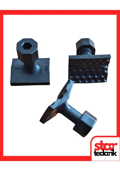 Pdr Boyasız Göçük Düzeltme Plastiği Öpücük Adaptör Köşe Düzeltme V Tip Çap 25X20M 10 Adet