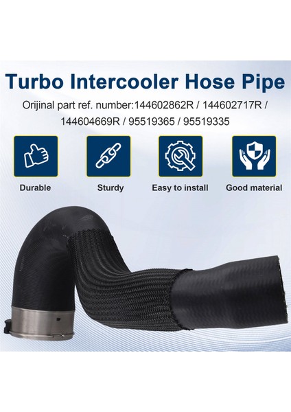 144605171R Turbo Intercooler Hortum Borusu Renault Master 2.3 Bi Turbo Dcı 165HP Motor Soğutma Hortumları 144602862R (Yurt Dışından) indirimleri