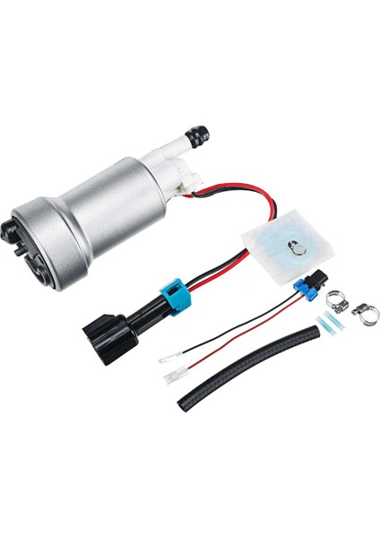 Yarış Için 12V 450LPH Yakıt Pompası Kiti Aksesuarları F90000274 (Yurt Dışından)